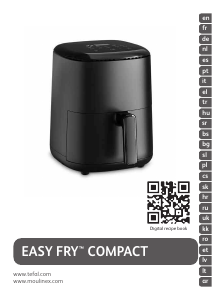 Instrukcja Tefal EY145B27 Easy Fry Compact Frytkownica