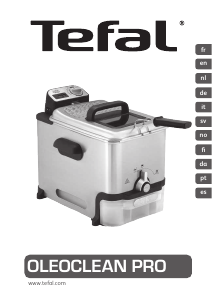 Manual de uso Tefal FR8041CH Oleoclean Pro Freidora