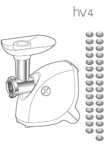 Brugsanvisning Tefal NE463138 Kødhakker