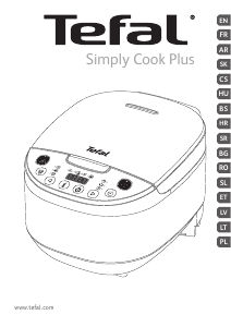 Vadovas Tefal RK622130 Simply Cook Plus Ryžių viryklė