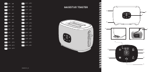 Bedienungsanleitung Tefal TT883D10 Majestuo Toaster