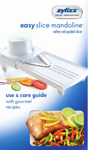 Handleiding Zyliss Easy Slice Mandoline