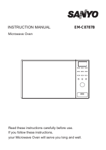 Handleiding Sanyo EM-C8787B Magnetron