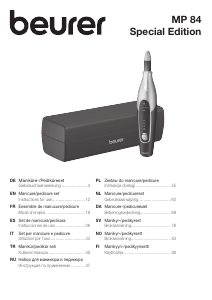 Bedienungsanleitung Beurer MP 84 Maniküre-pediküre set