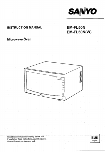 Handleiding Sanyo EM-FL50NW Magnetron