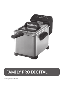 Hướng dẫn sử dụng Tefal FR507DCH Family Pro Digital Nồi chiên không dầu