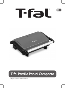 Прирачник Tefal SW3318MX Panini Compacta Грил-тостер