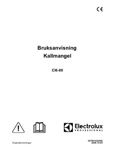 Bruksanvisning Electrolux CI6-80 Mangel