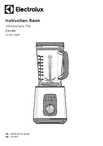 Manual Electrolux E7TB1-700P UltimateTaste 700 Blender