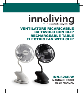 Handleiding Innoliving INN-526B Ventilator