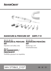 Manual SilverCrest IAN 375863 Manicure-Pedicure Set