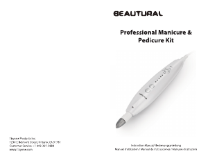 Manual Beautural 719NA-0003 Manicure-Pedicure Set