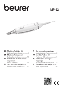Handleiding Beurer MP 62 Manicure-Pedicure set