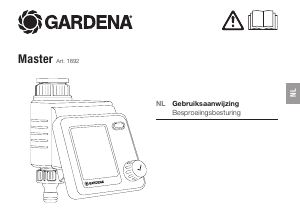 Handleiding Gardena 1892 Master Besproeiingscomputer