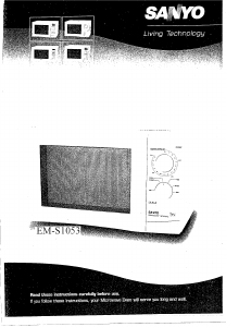 Handleiding Sanyo EM-S1053 Magnetron