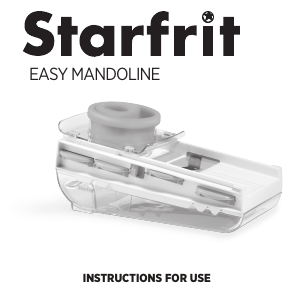 Manual Starfrit Easy Mandoline