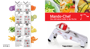 Bedienungsanleitung Tupperware MandoChef Mandoline