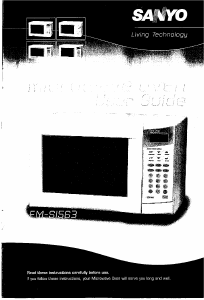 Handleiding Sanyo EM-S1563 Magnetron