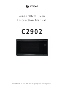 Manual Caple C2902 Oven