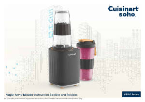 Handleiding Cuisinart CPB-7TR Blender