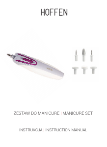 Instrukcja Hoffen MS-9282 Zestawy do manicure i pedicure