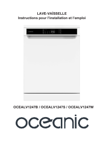 Mode d’emploi Oceanic OCEALV1247W Lave-vaisselle