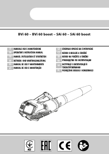Manual Oleo-Mac BVi 60 Booster Leaf Blower