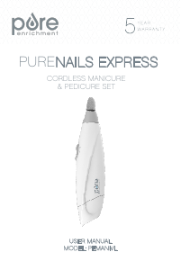 Manual Pure Enrichment PENMANIVL Manicure-Pedicure Set