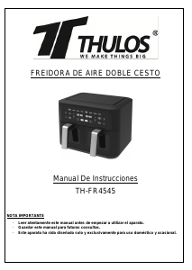 Handleiding Thulos TH-FR4545 Friteuse