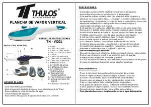 Manual de uso Thulos TH-VI201 Vaporizador de prendas