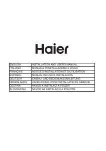 Manual de uso Haier HATS9CBS6BPLWI Campana extractora