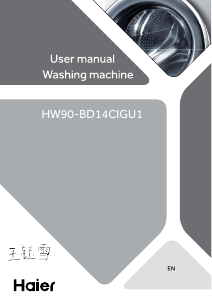 Bedienungsanleitung Haier HW90-BD14CIGU1 Waschmaschine