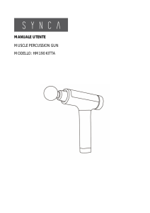 Manuale Synca HM190 Kitta Massaggiatore