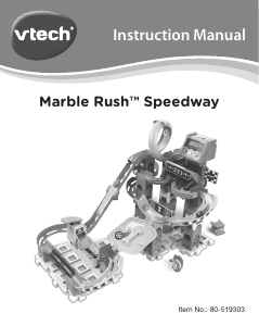 Handleiding VTech 519303 Marble Rush Speedway Knikkerbaan