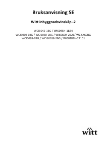 Bruksanvisning Witt WI6045H-1B24 Vinkyl