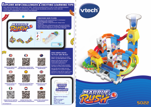 Rokasgrāmata VTech 5022 Marble Rush Bumbiņu trase