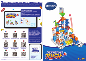 Kullanım kılavuzu VTech 5036 Marble Rush Misket parkuru