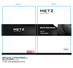 Handleiding Metz MUC6000 LED televisie