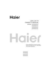 Handleiding Haier H43K800UX LED televisie