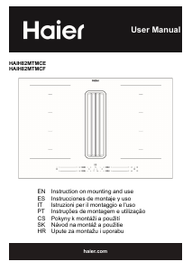 Manual Haier HAIH82MTMCE Hob