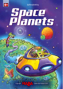 Brugsanvisning Haba Space Planets