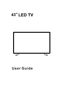 Handleiding Cello C43ANSMT-4K LED televisie