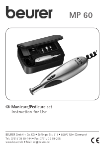 Handleiding Beurer MP 60 Manicure-Pedicure set