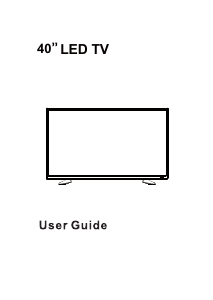 Handleiding Cello F40ANSMT LED televisie