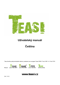 Manuál Teasi Pro Ruční navigace