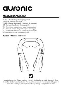 Manuale Auronic AU3031 Massaggiatore