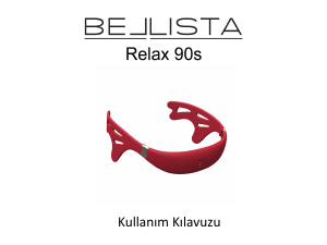 Kullanım kılavuzu Bellista Relax 90s Masaj cihazı