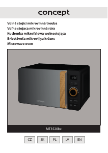 Návod Concept MT3520BC Mikrovlnná rúra