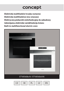 Manual Concept ETV8560WHN Oven