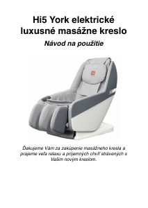 Návod Hi5 York Masážne zariadenie